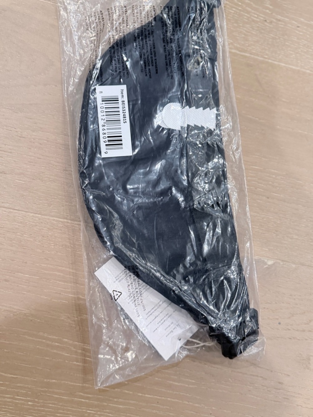 BEIS Black Braided-Strap Waist Pouch - Picture 2 of 4